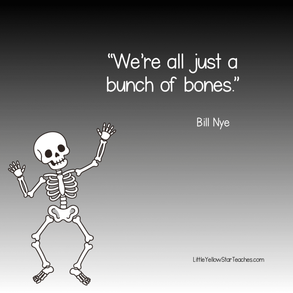 Skeleton Quotes for Kids