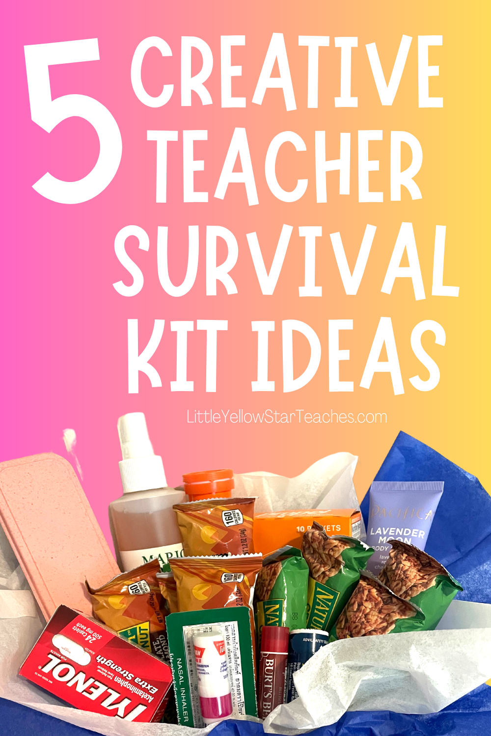 5 Creative DIY Teacher Survival Kit Ideas for Back To School
