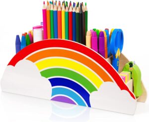 Rainbow Desk Organizer
