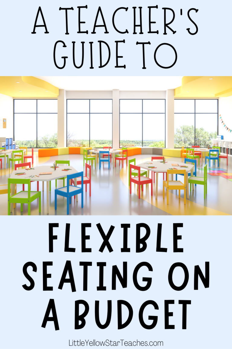 A Teacher’s Guide to Flexible Seating on a Budget