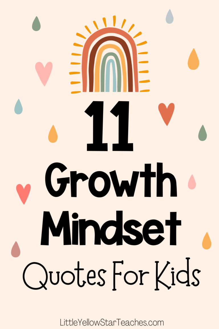 11 Growth Mindset Quotes for Kids: Inspiring a Love for Learning ...