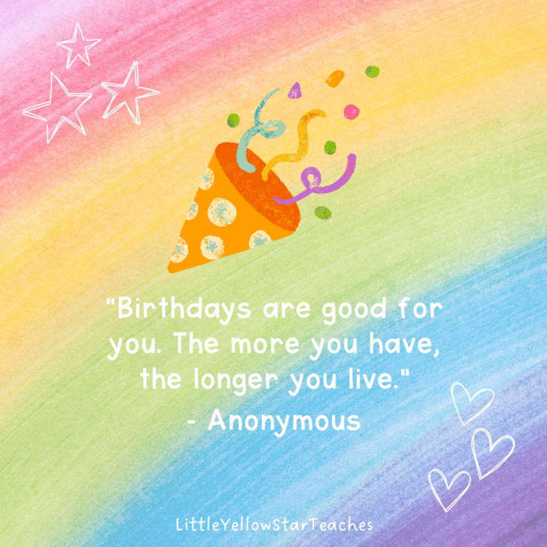 11 Birthday Quotes For Kids - LittleYellowStar