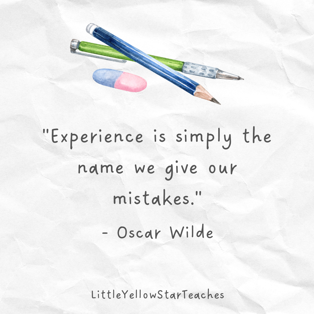 11 Mistake Quotes For Kids - LittleYellowStar