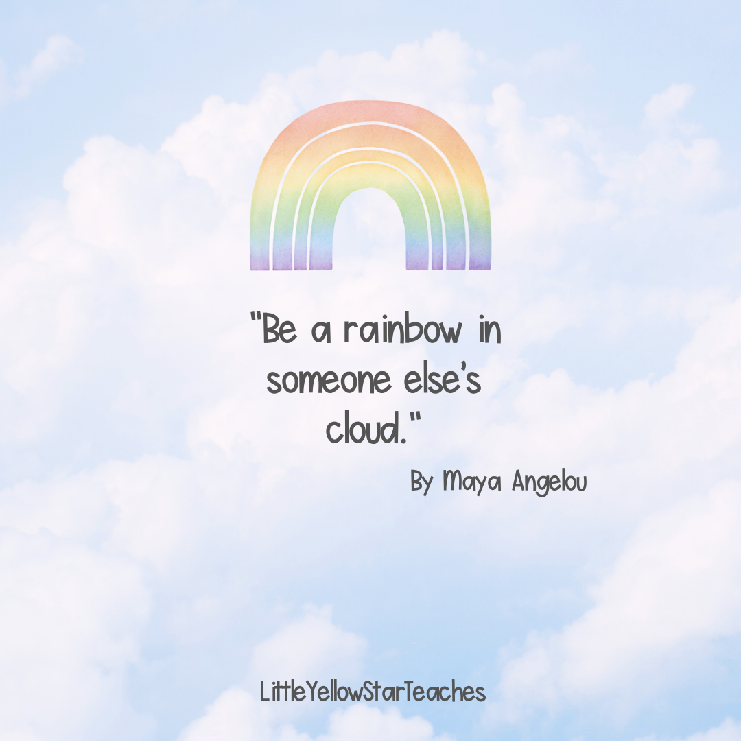 11 Rainbow Quotes For Kids - LittleYellowStar