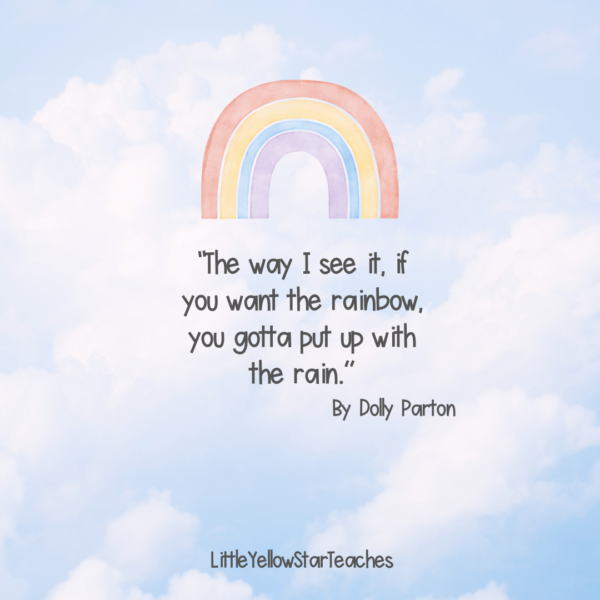 11 Rainbow Quotes For Kids - LittleYellowStar