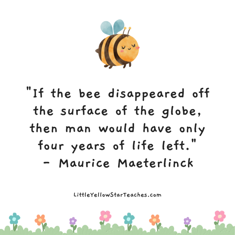11 Bee Quotes For Kids - LittleYellowStar