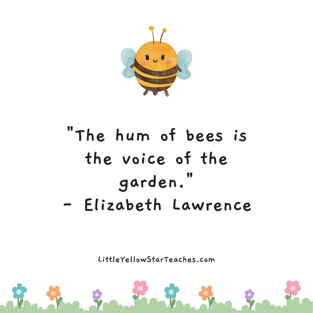 11 Bee Quotes For Kids - LittleYellowStar