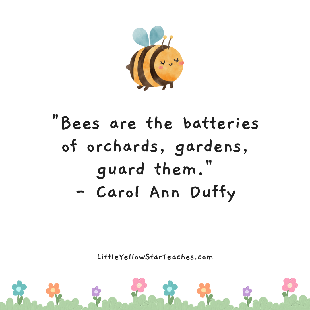 11 Bee Quotes For Kids - LittleYellowStar