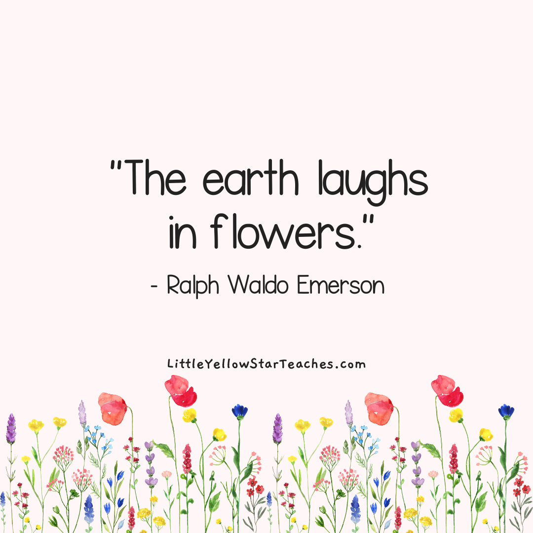 11 Flower Quotes For Kids - LittleYellowStar