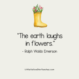 11 Spring Quotes For Kids - LittleYellowStar