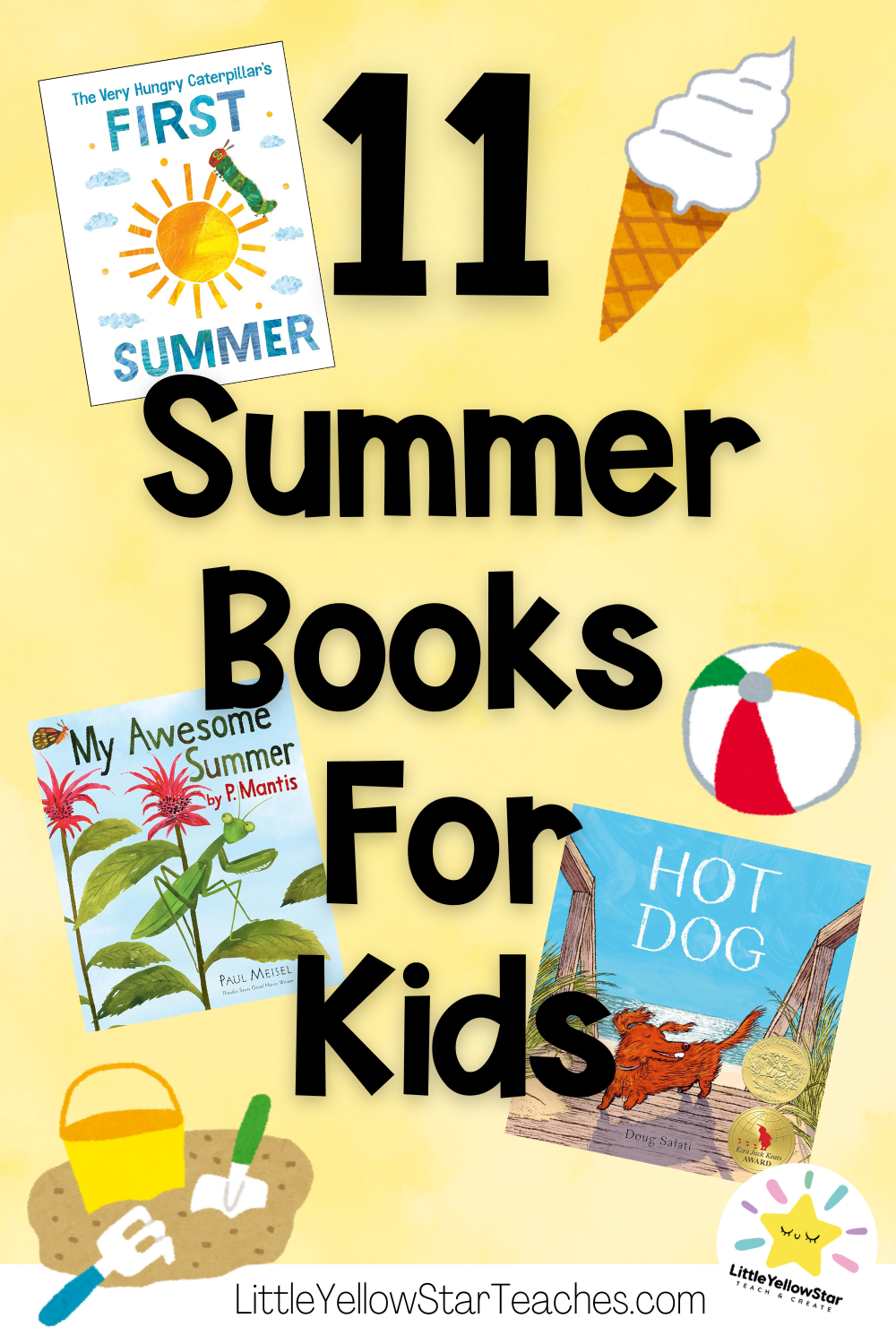 Pin Me! 11 Summer Books For Kids