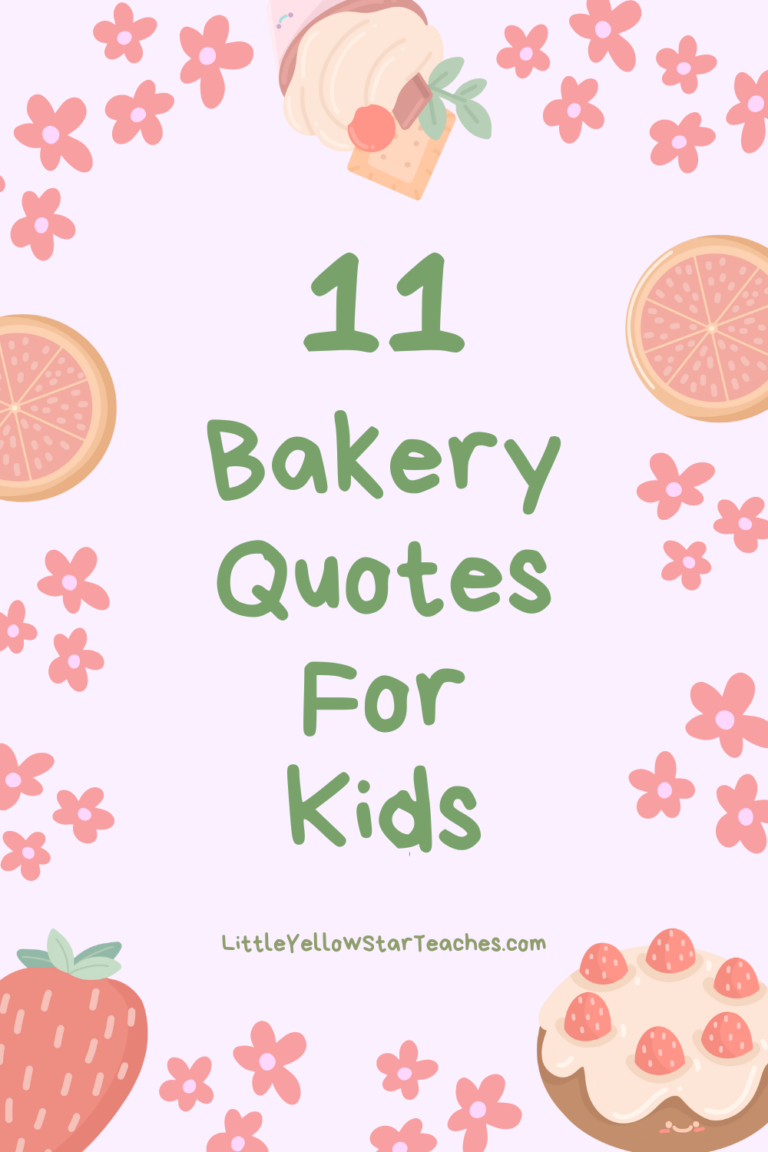 11 Bakery Quotes For Kids