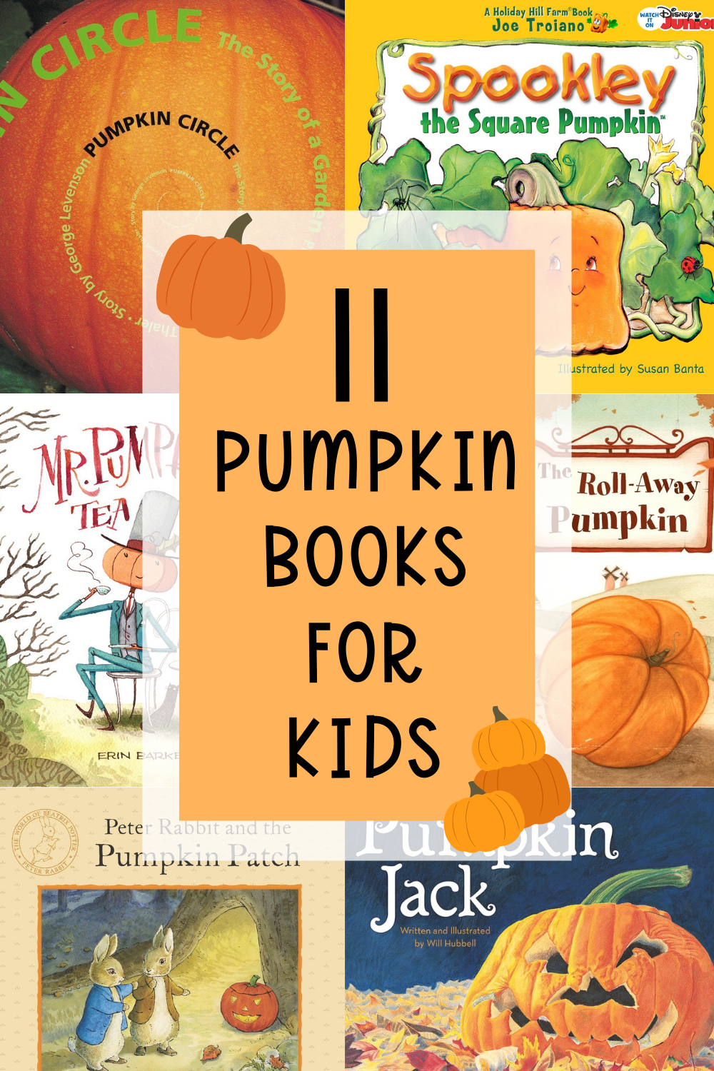 Pin Me! Pumpkin Books For Kids