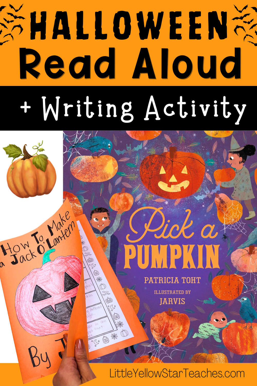 Halloween Read Alouds - How To Pick A Pumpkin Writing Activity