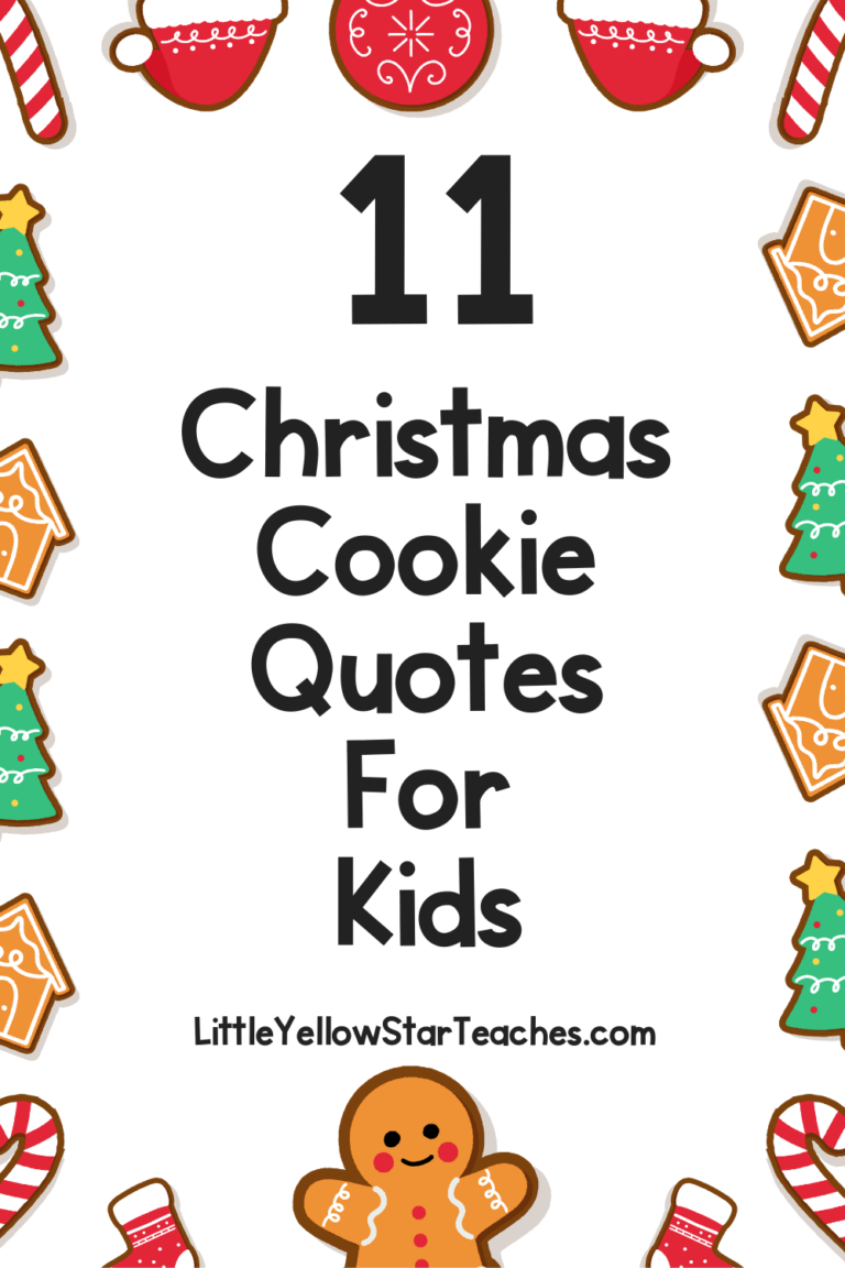 11 Christmas Cookie Quotes For Kids