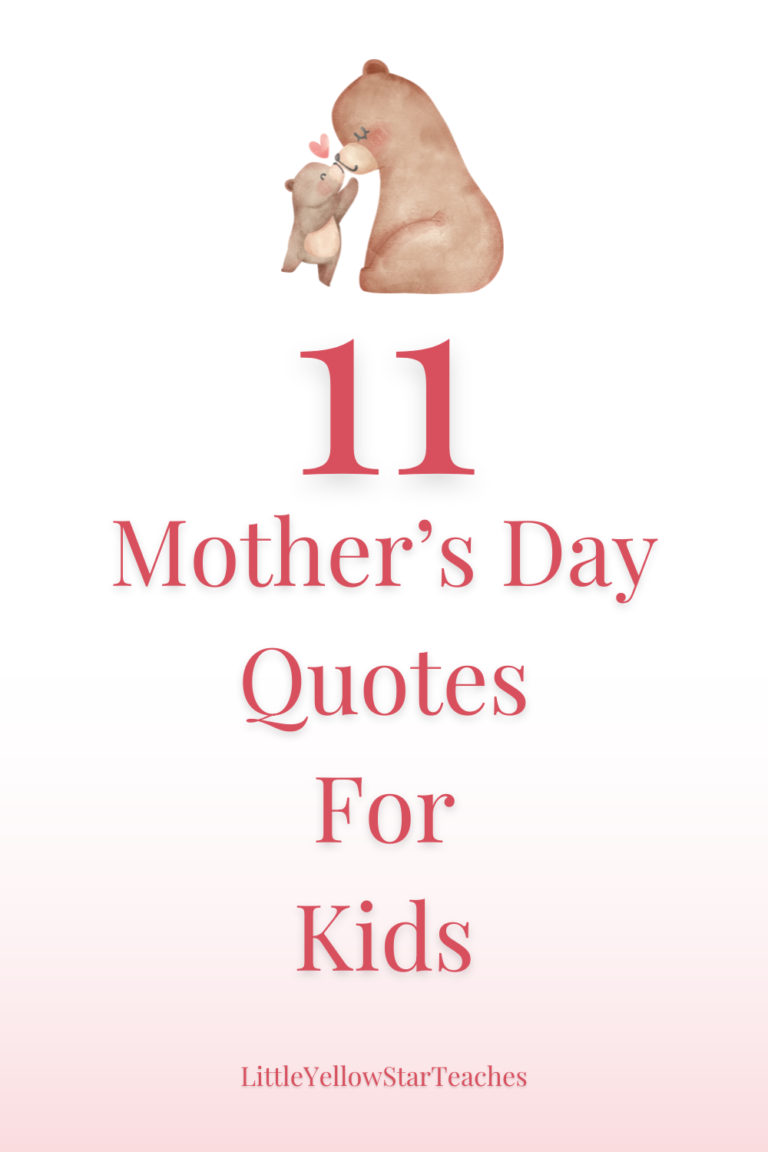 Mother's Day Quotes for Kids