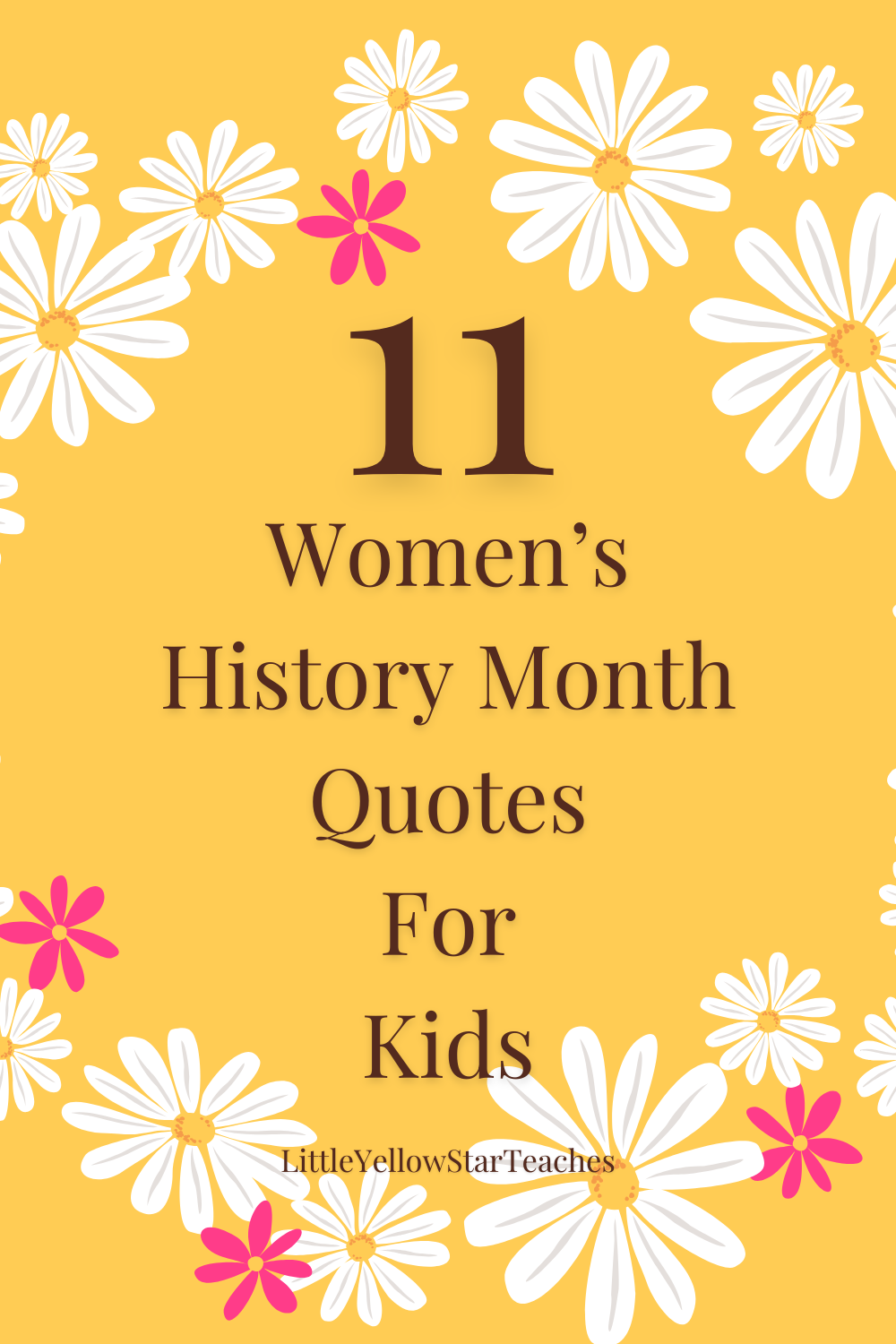 Women's History Month Quotes for Kids