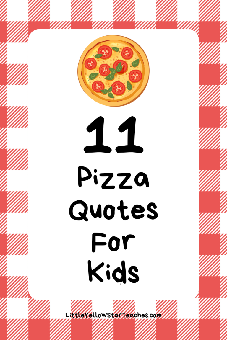 Pizza Quotes for Kids
