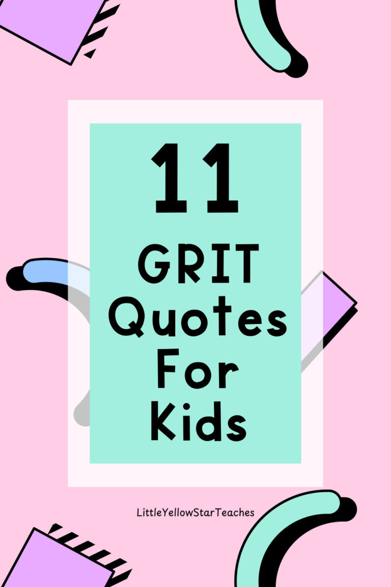 GRIT quotes for kids