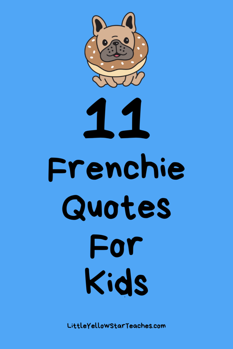 Frenchie Quotes for Kids