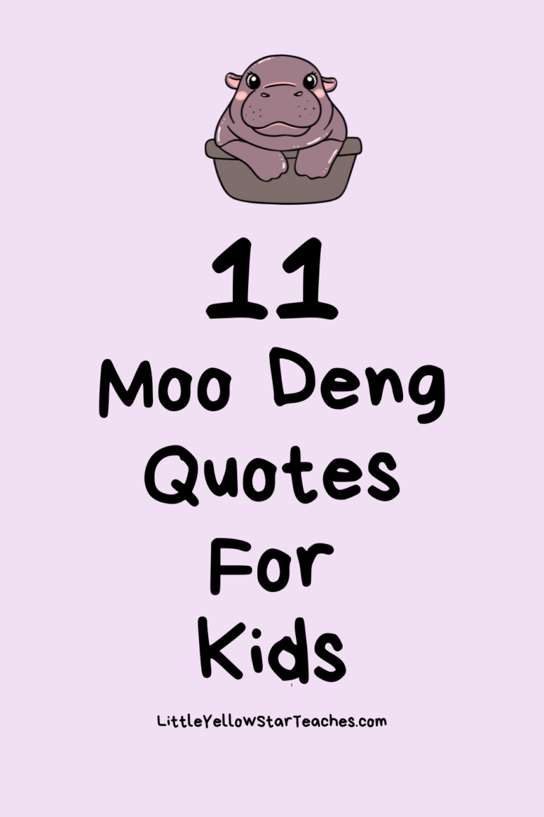 Moo Deng Quotes for Kids
