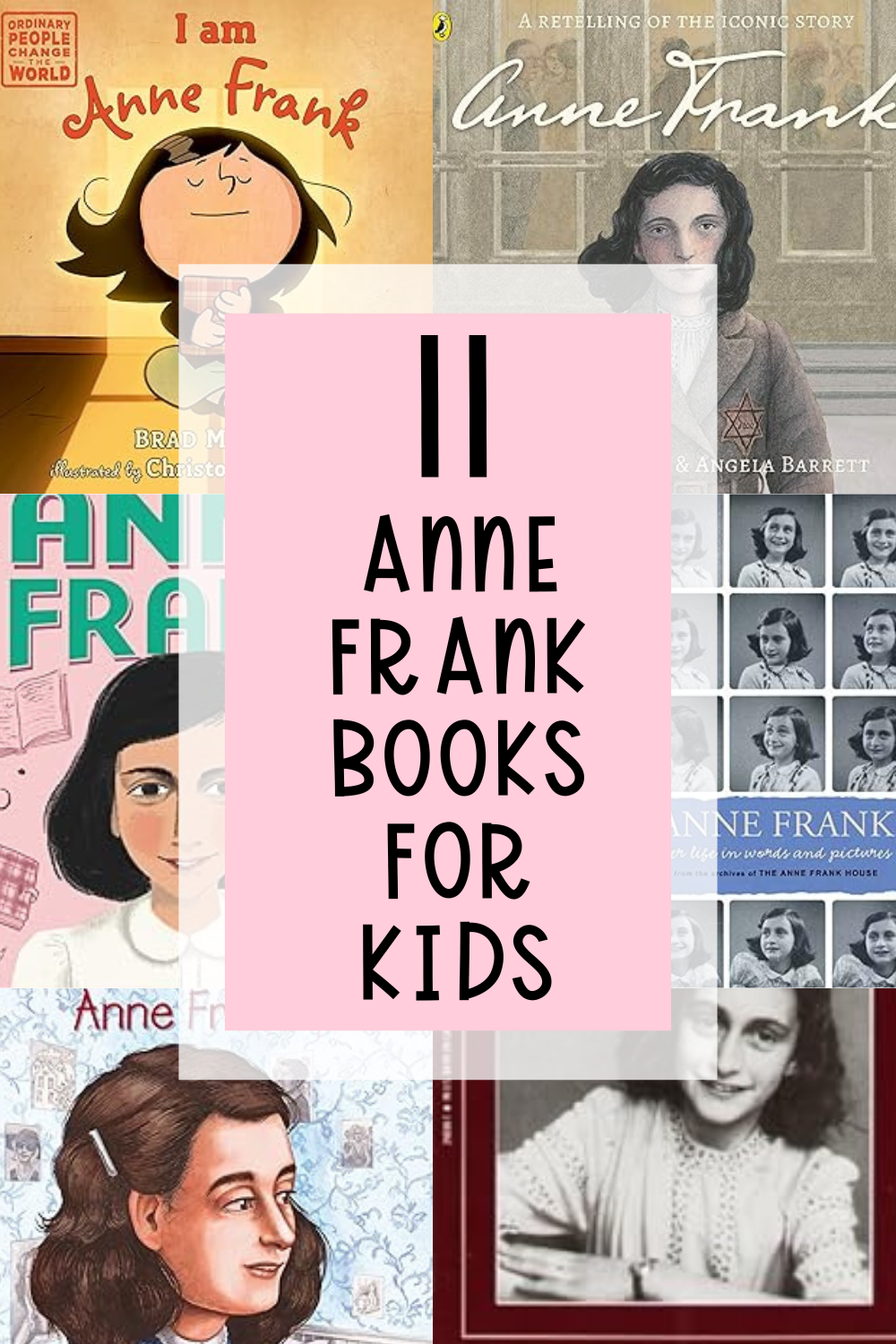 Anne Frank Books for Kids