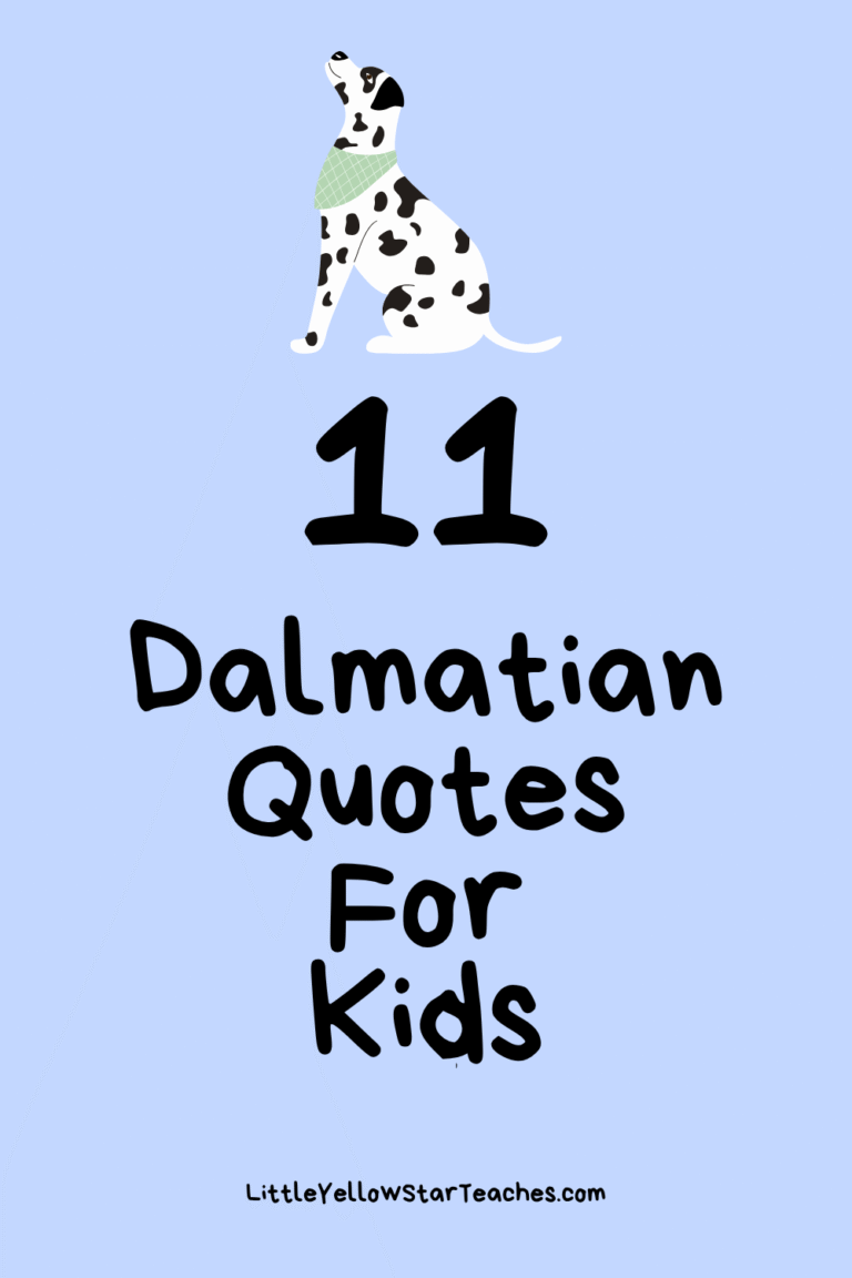 Dalmatian Quotes for Kids