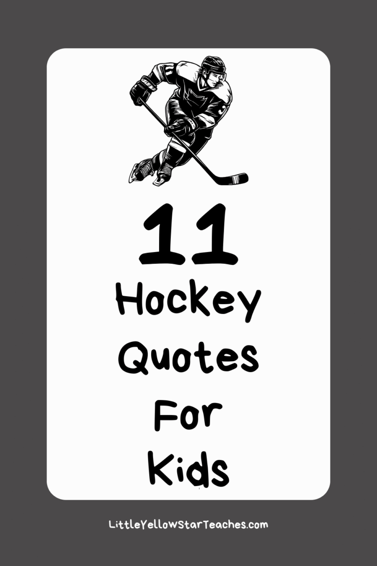 11 Hockey Quotes for Kids