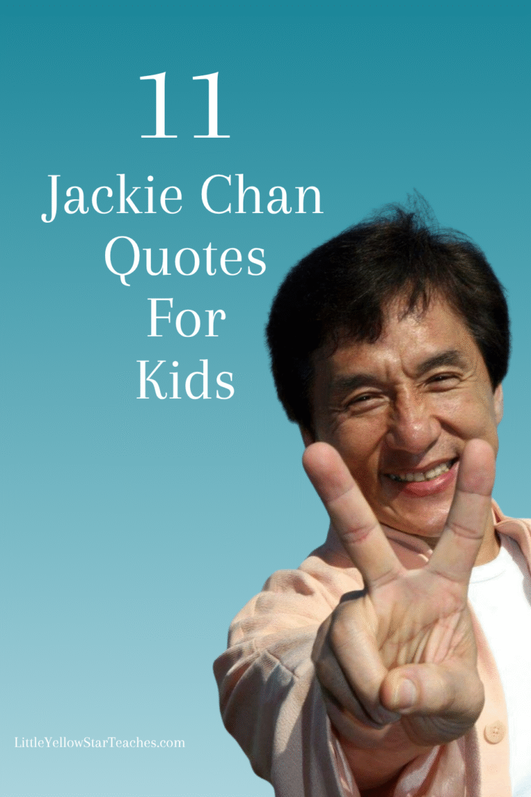 Jackie Chan Quotes for Kids