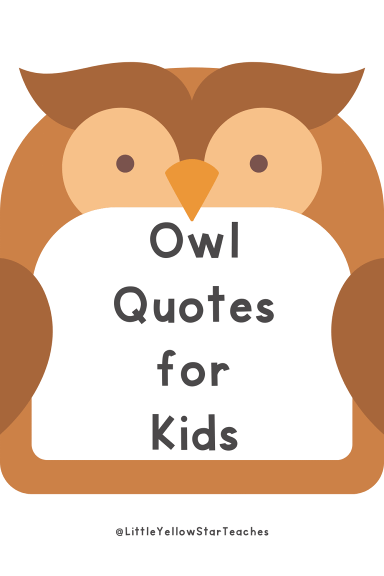 Owl Quotes for Kids