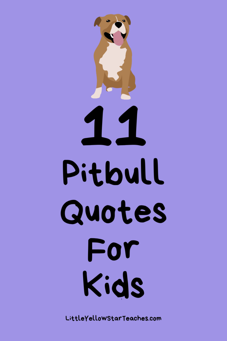 Pitbull Quotes for Kids