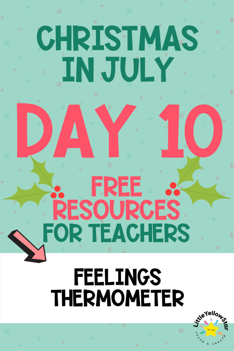 Day 10 - Christmas In July Free Teaching Resources for Teachers