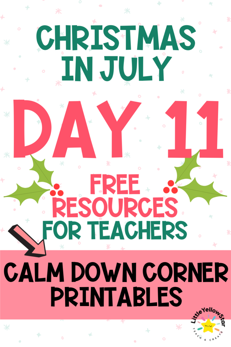 Day 11 - Christmas In July Free Teaching Resources for Teachers