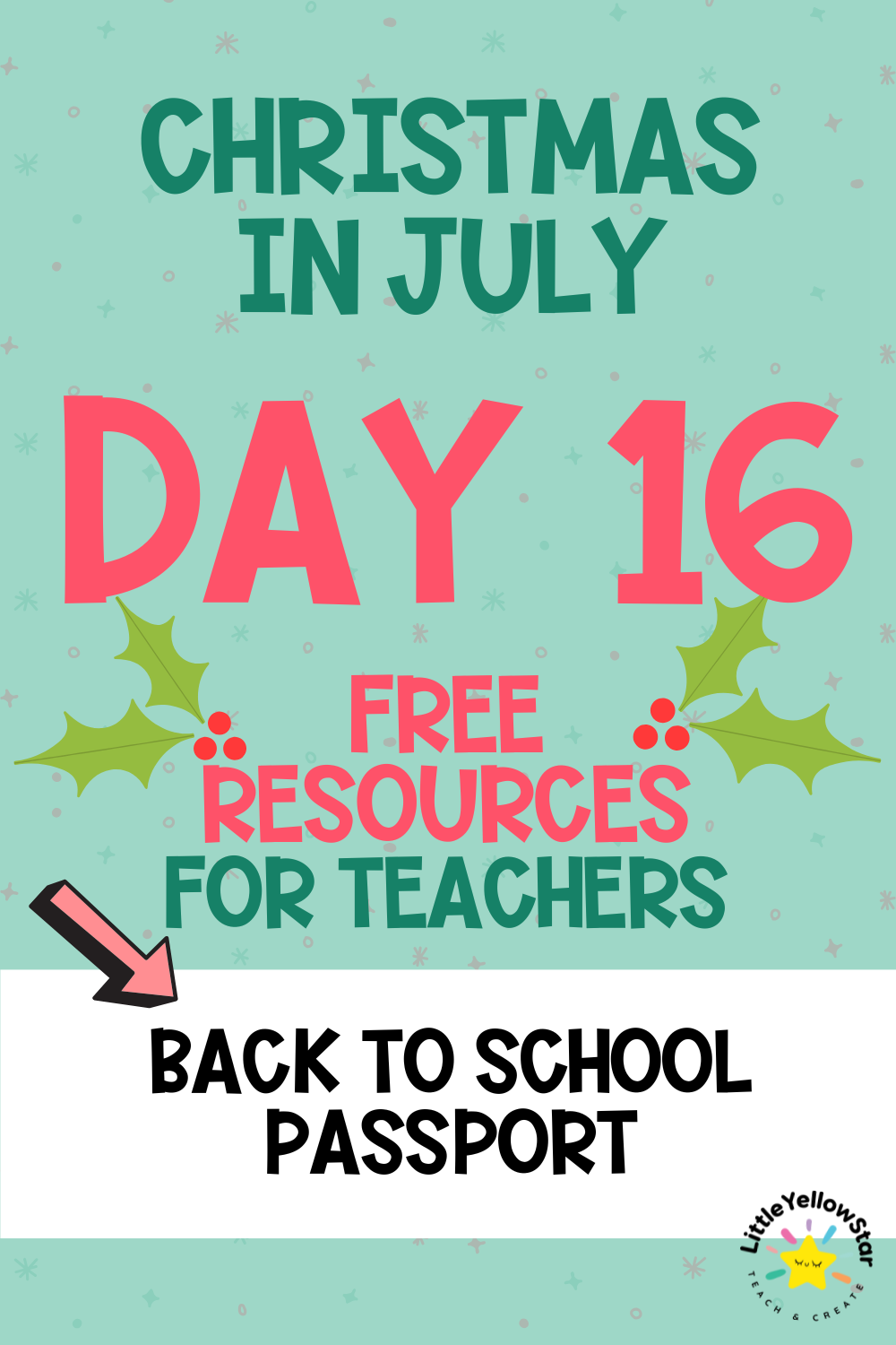 Day 16 - Christmas In July Free Teaching Resources for Teachers