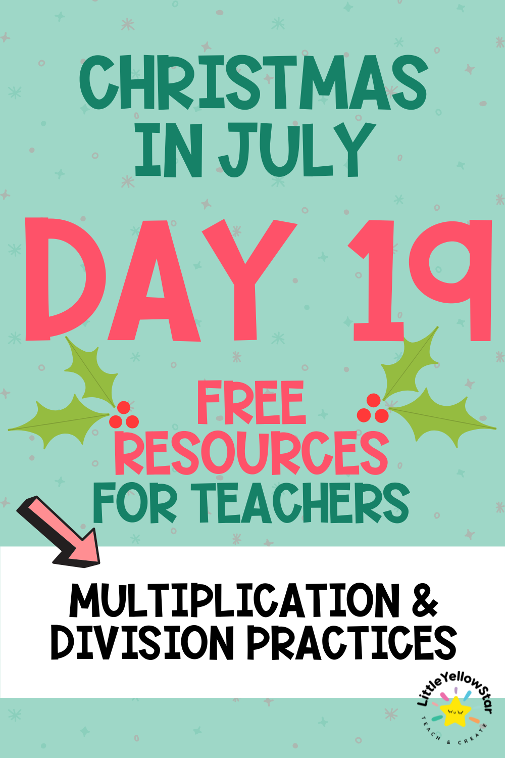 Day 19 - Christmas In July Free Teaching Resources for Teachers
