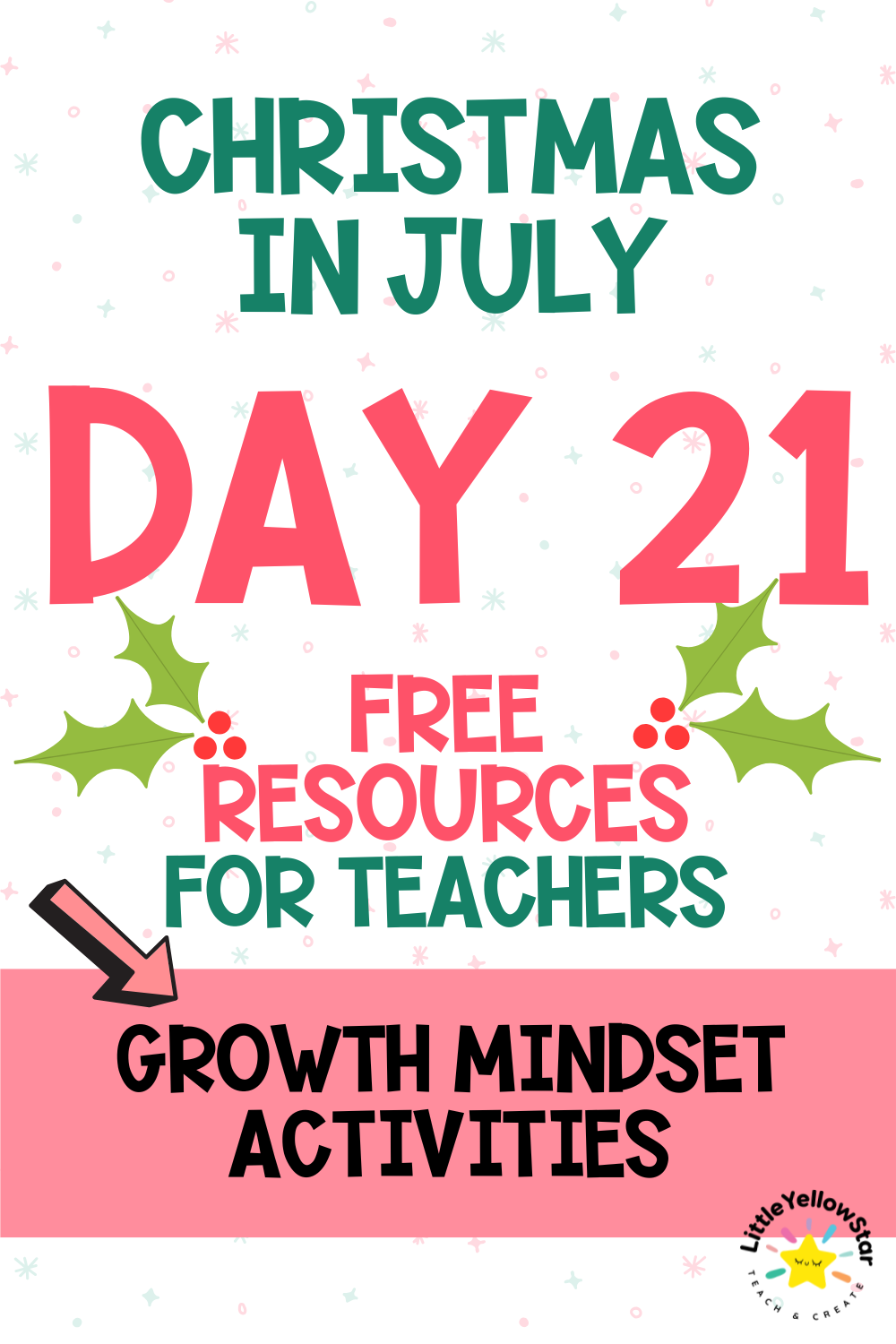 Day 21 - Christmas In July Free Teaching Resources for Teachers