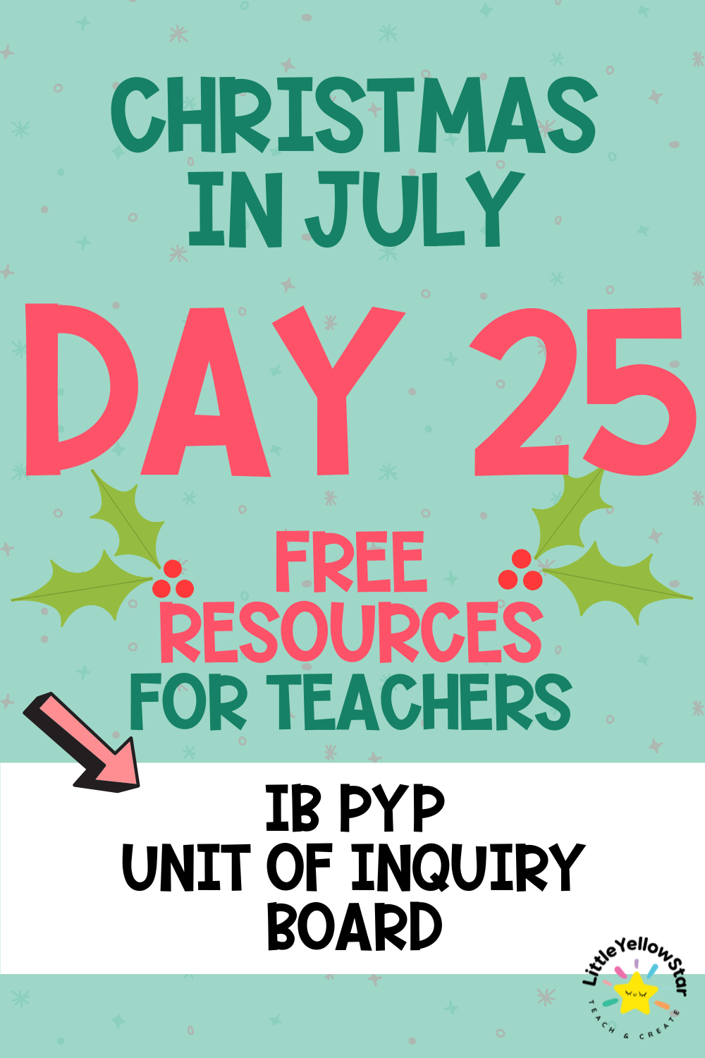 Day 25 - Christmas In July Free Teaching Resources for Teachers