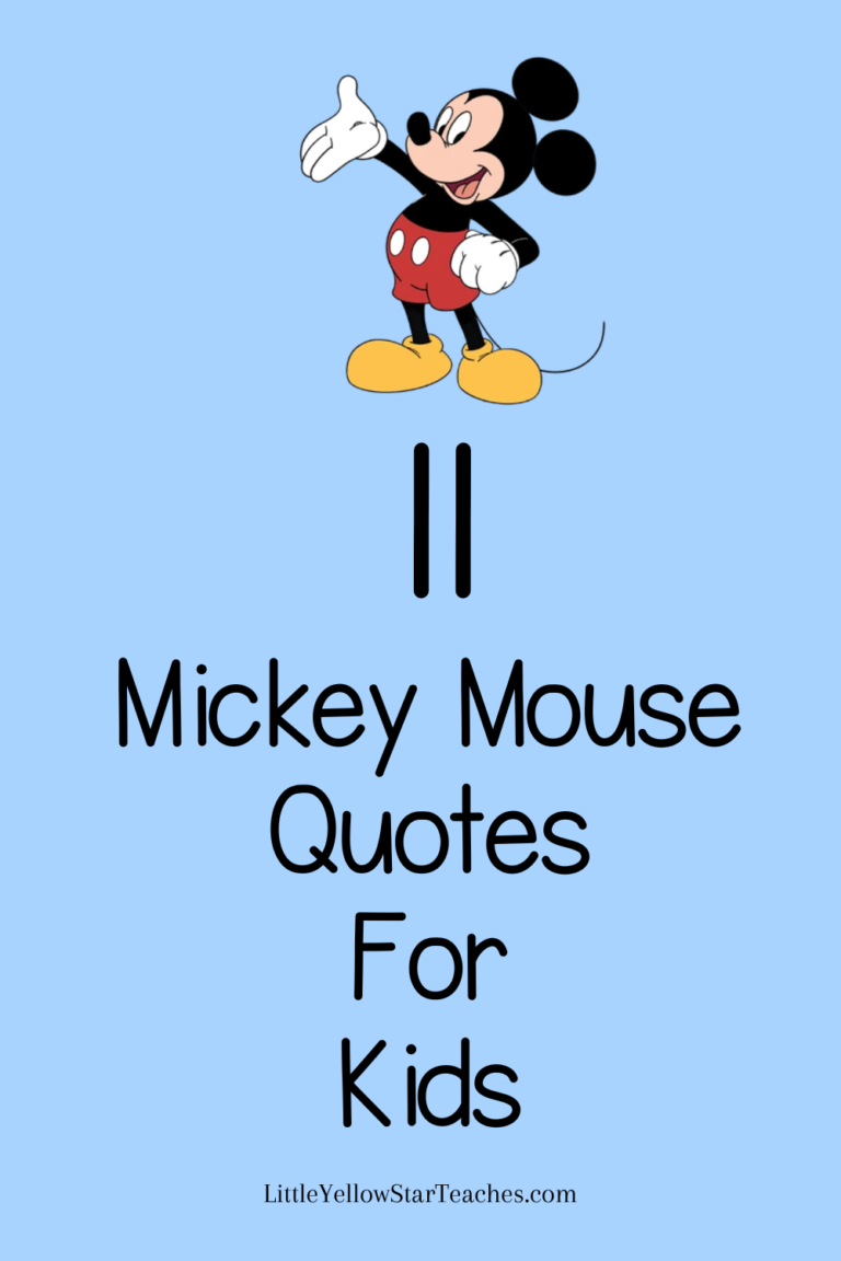 Mickey Mouse Quotes for Kids
