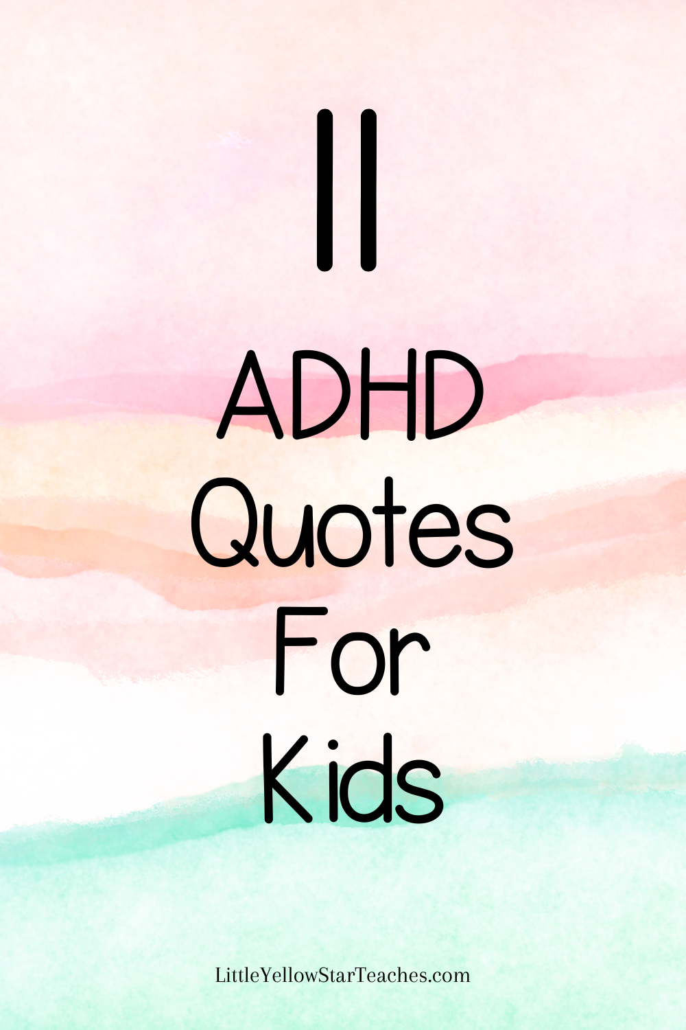 ADHD Quotes for Kids