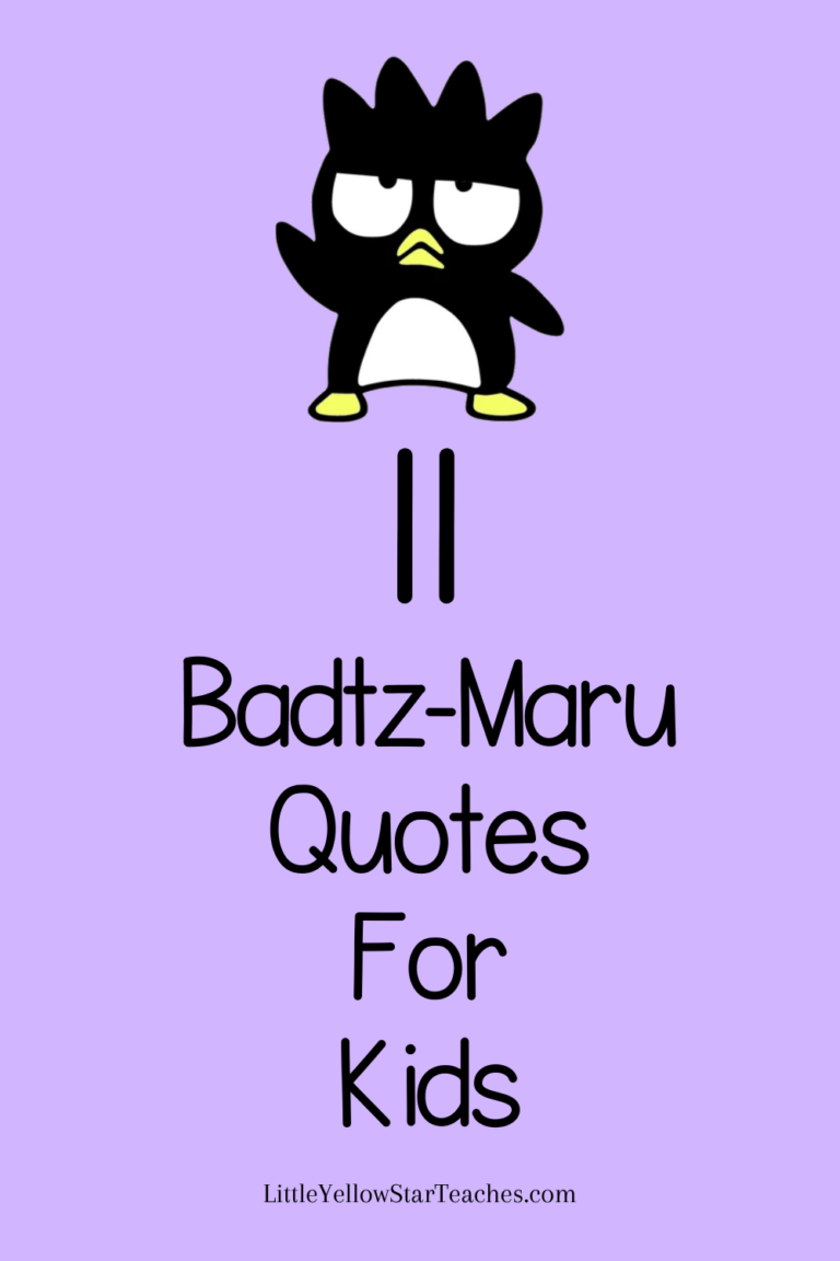 Badtz-Maru Quotes for Kids
