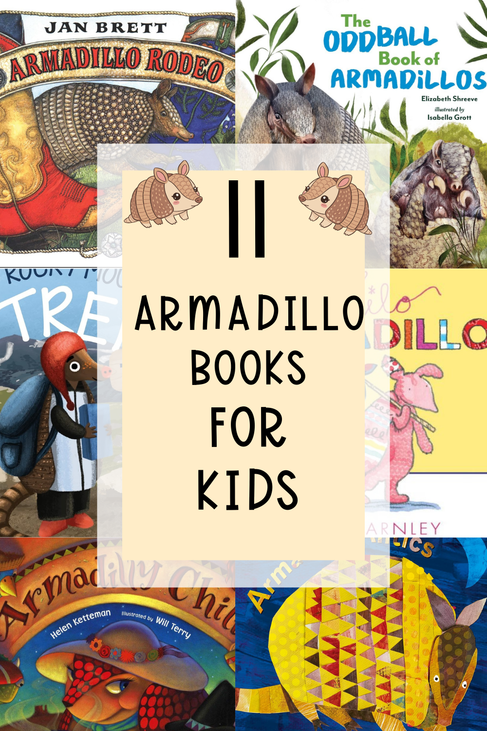 Armadillo Books for Kids