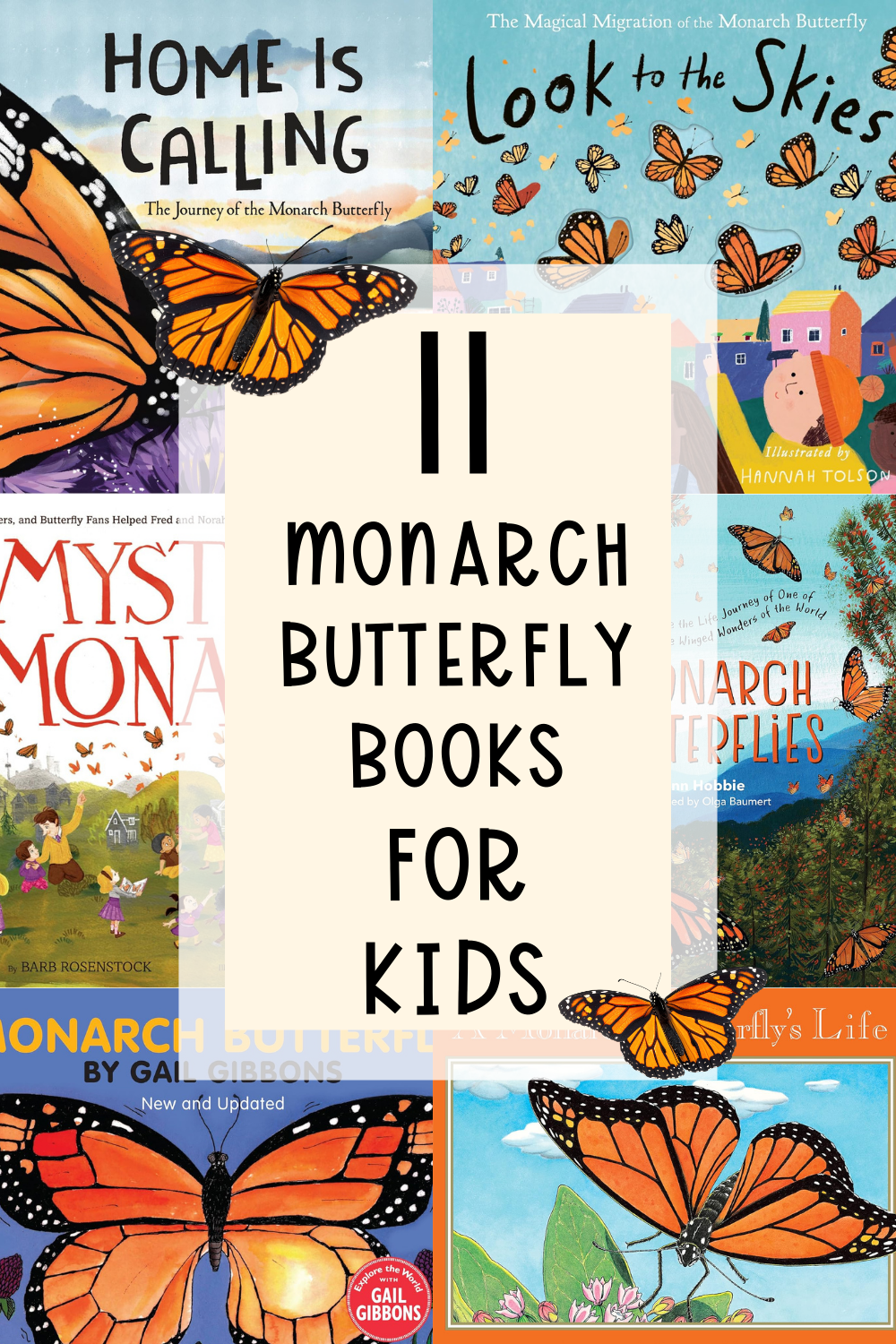 Monarch Butterfly Books for Kids