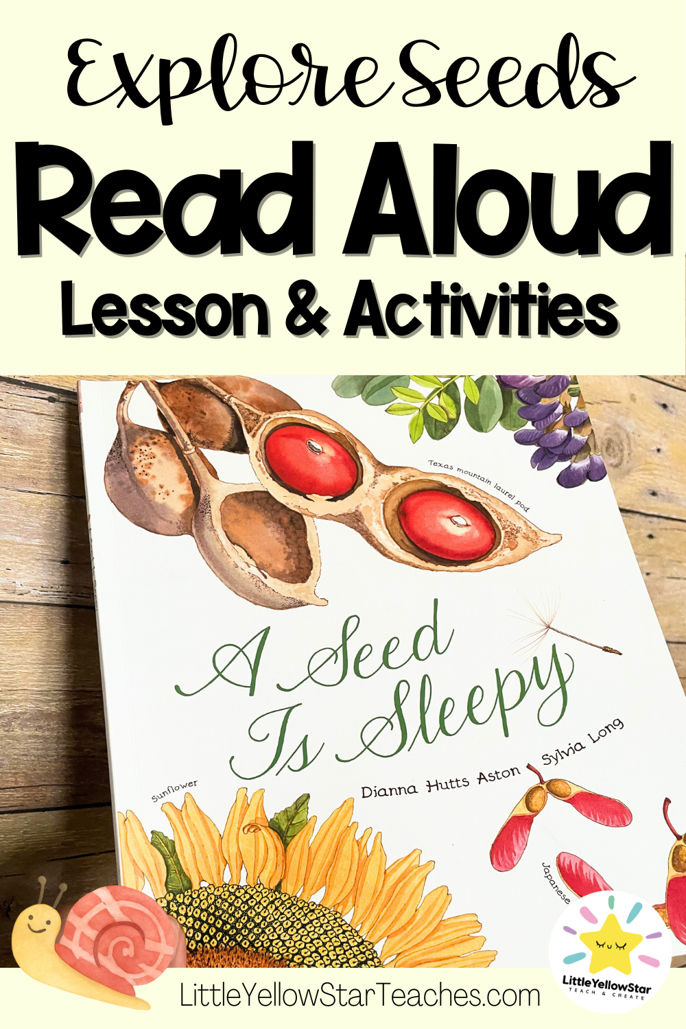 A seed is sleepy read aloud lesson