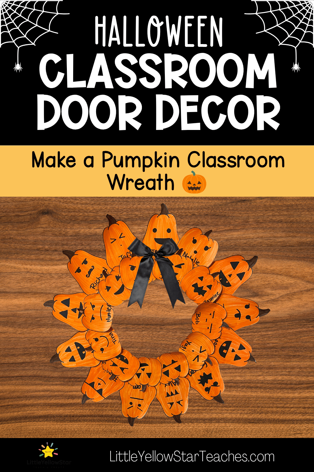 Halloween Classroom Door Decor