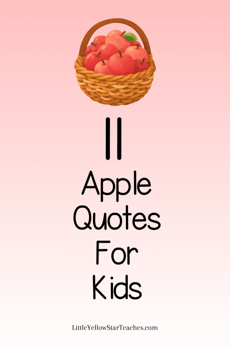 Apple Quotes for Kids