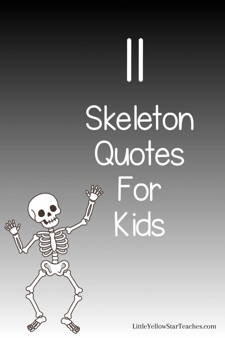 Skeleton Quotes for Kids